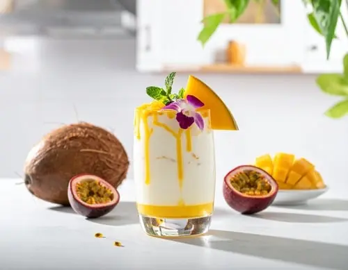 Mocktail coco beach mangue ananas coco