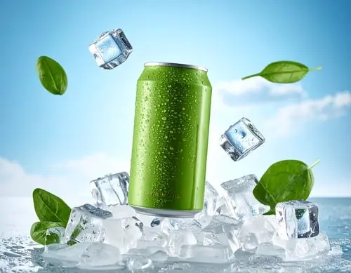 Canette de jus de fruit