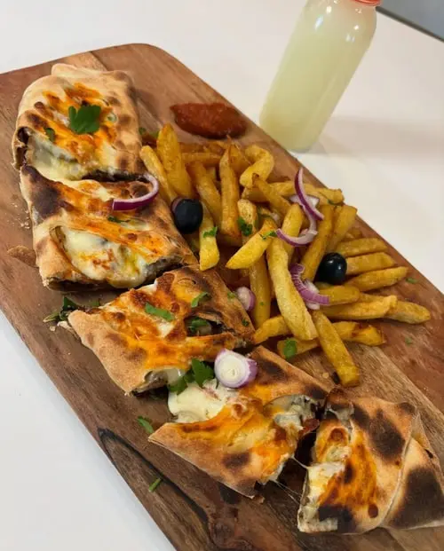 baguette farcie pizza