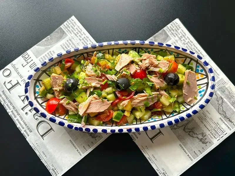 salade tunisienne fraîcheur